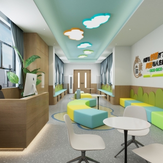 现代 社区家庭书屋01