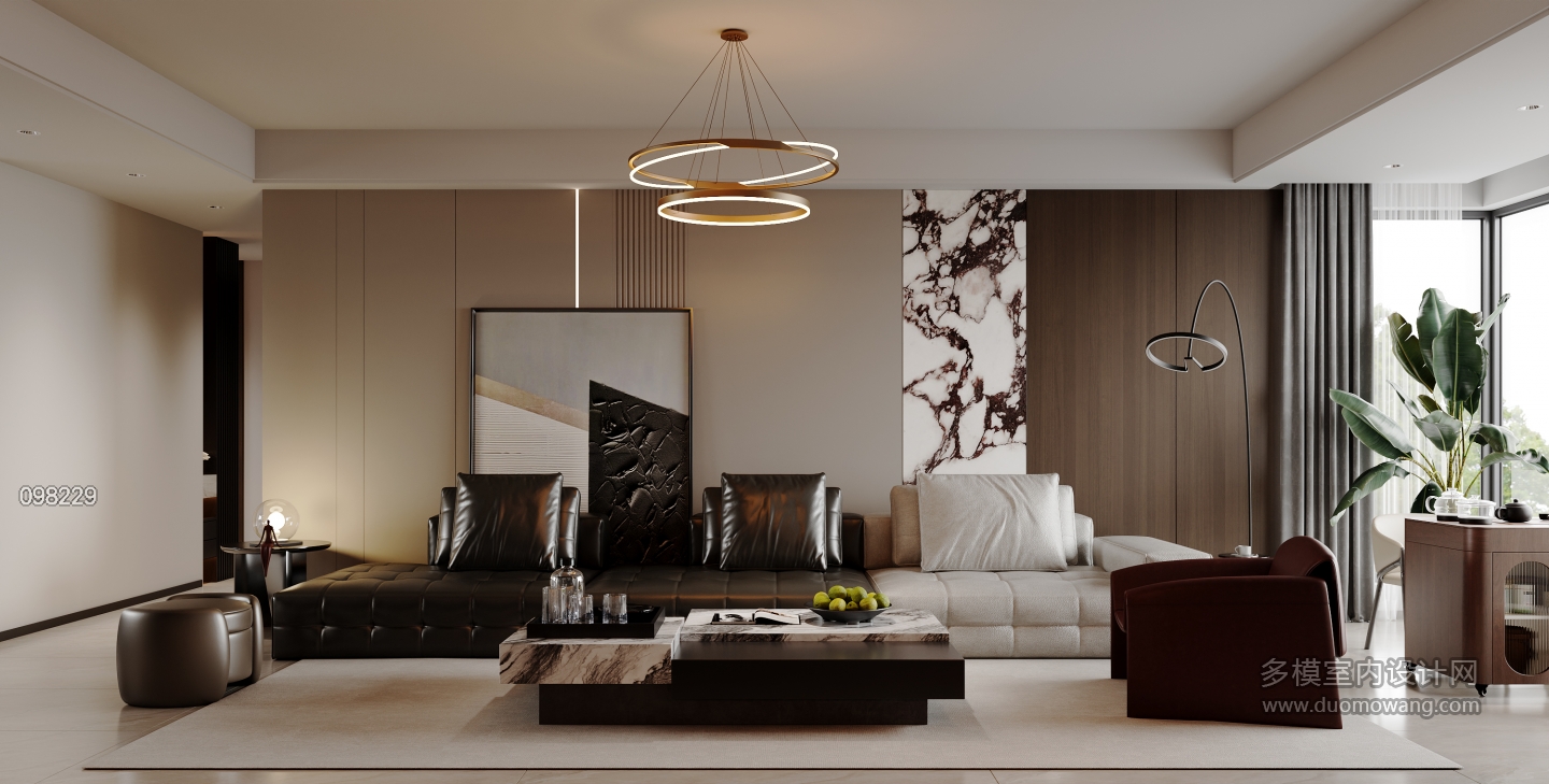 意式客餐厅最新版_单张沙发背景