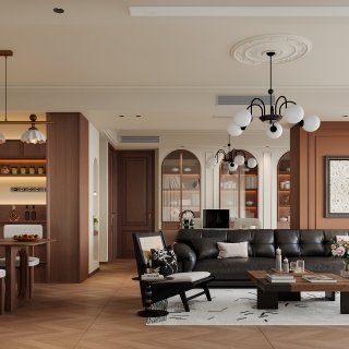 法式中古风客餐厅1