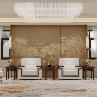 现代-接待室特写