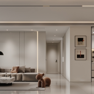 现代沙发背景特写