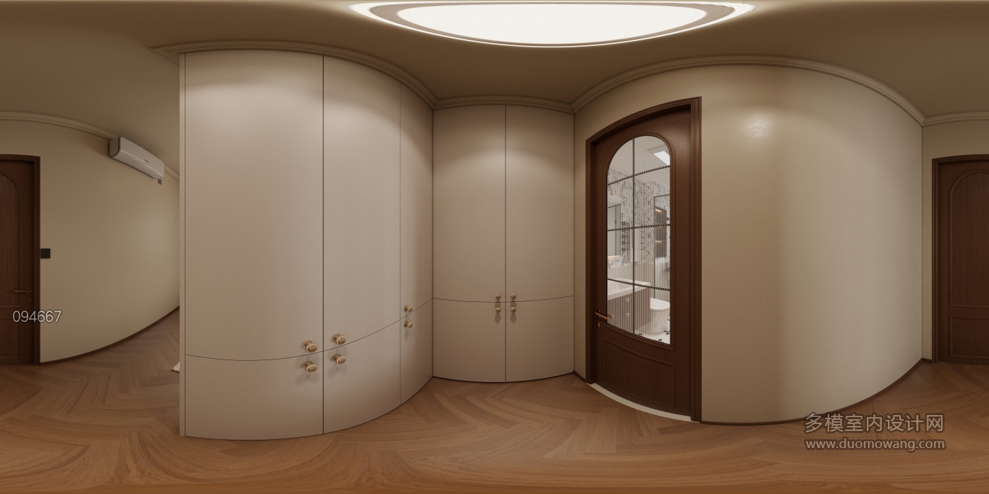 中古风主卧衣帽间