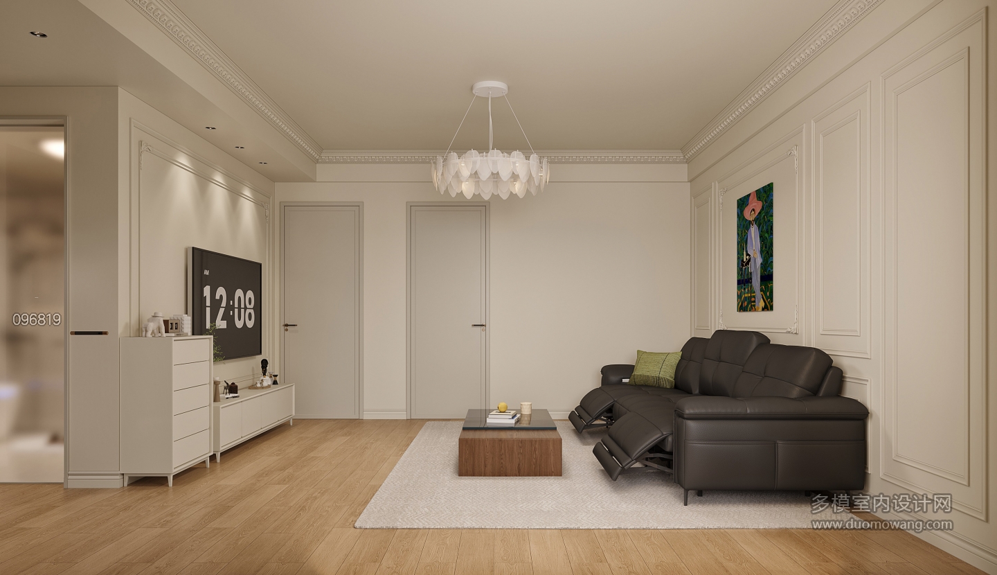 法式奶油_1客厅_0000