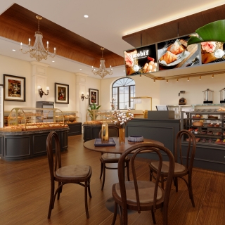 现代面包店特写1