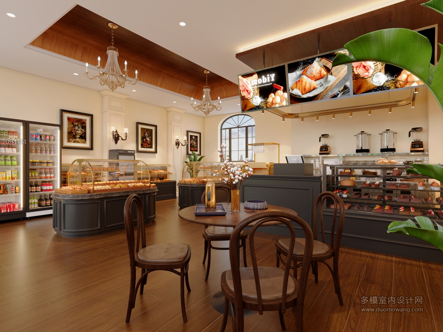 现代面包店特写1