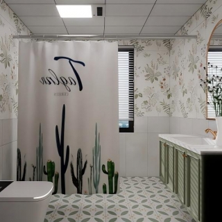 美式田园卫生间