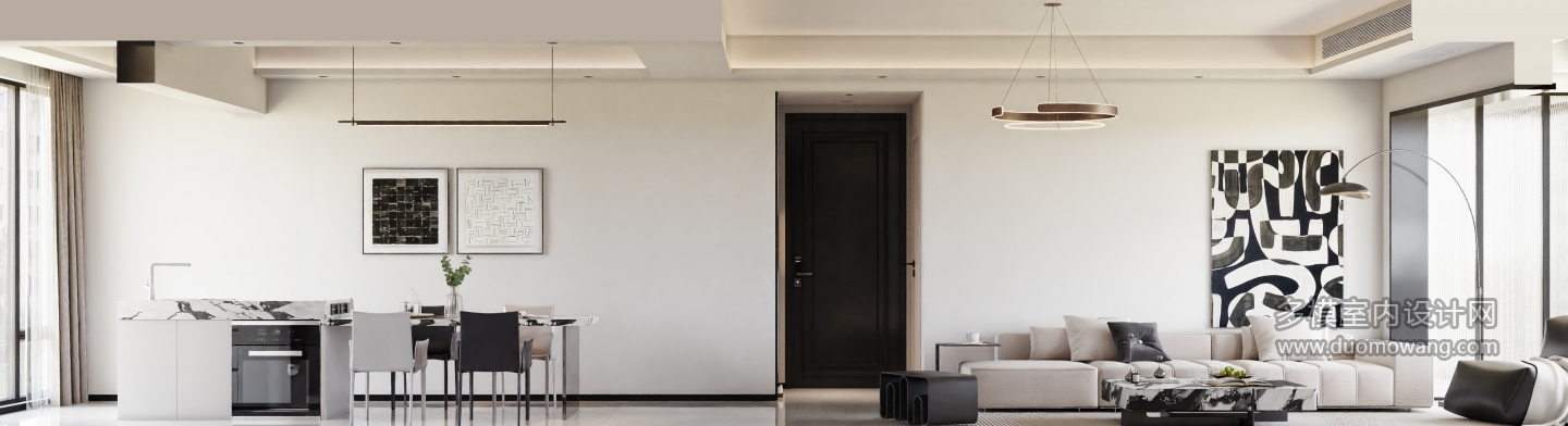 现代客厅沙发面