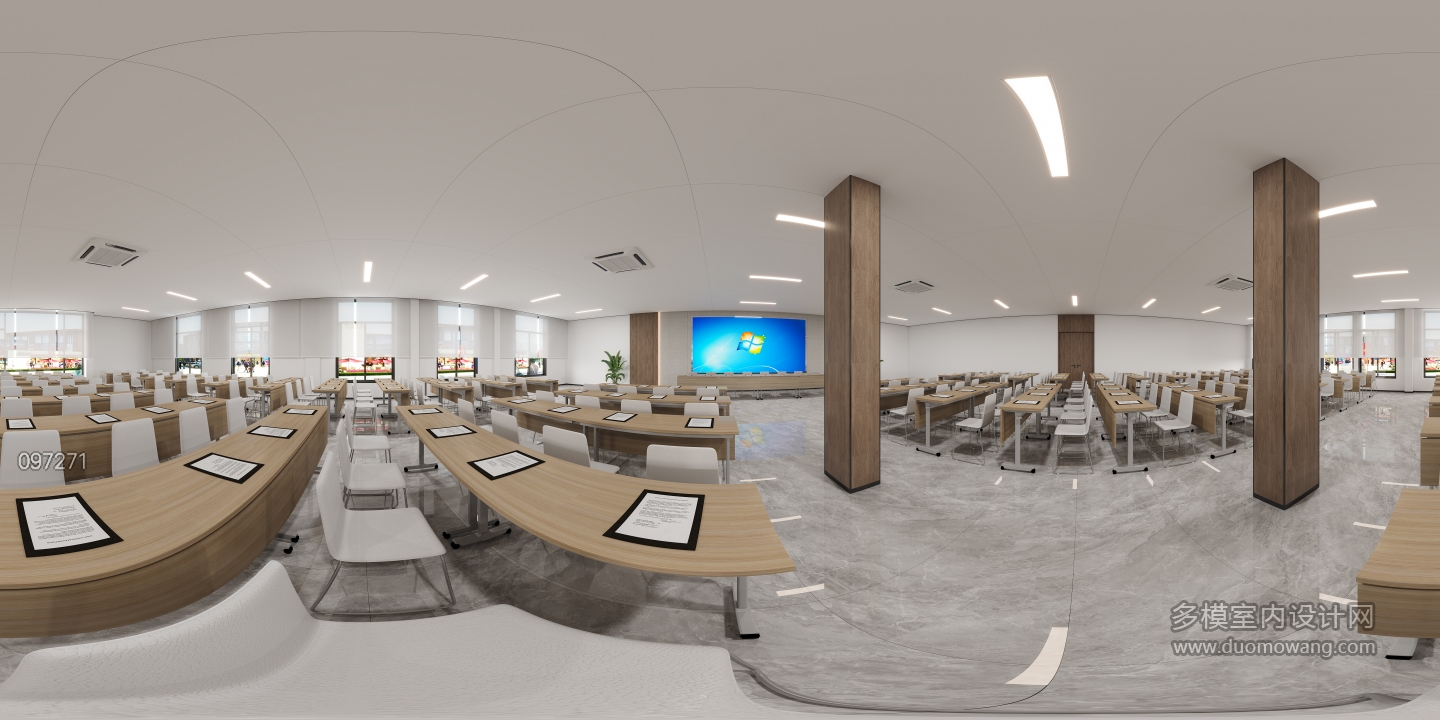 多功能培训室全景