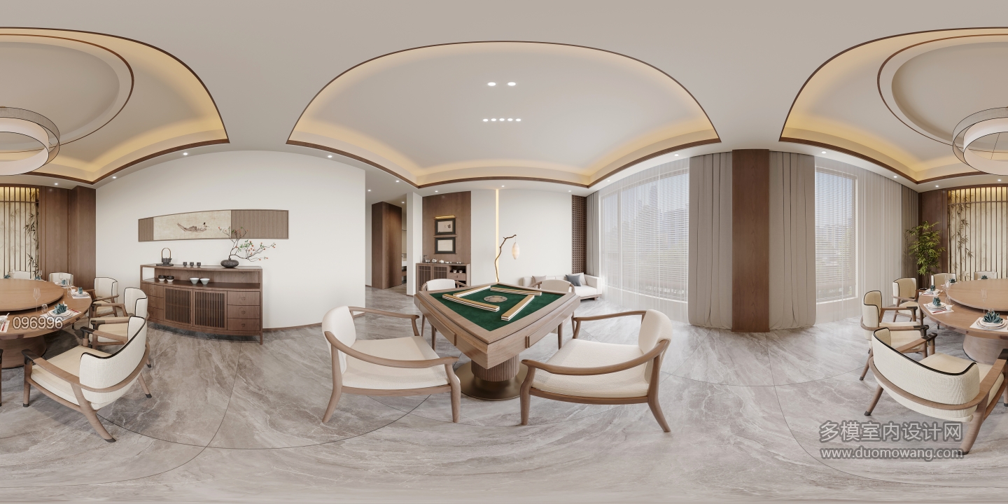 宋式套房餐厅全景