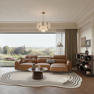 现代 中古风 客厅 单张2