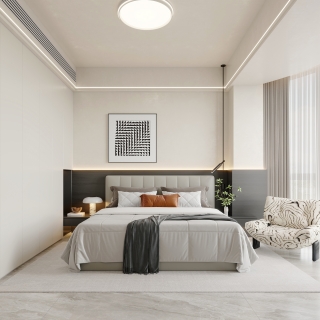 现代轻奢主卧