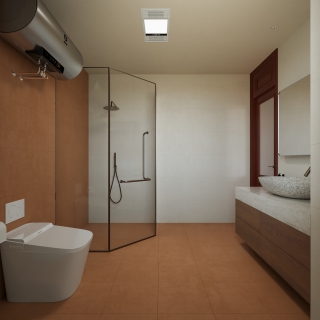 美式自然风主卫