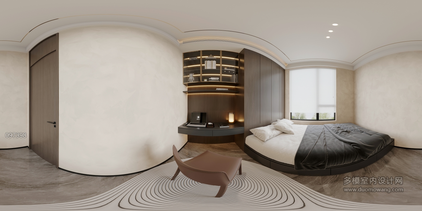 意式轻奢榻榻米全景