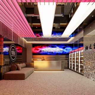 电竞酒店大厅静态