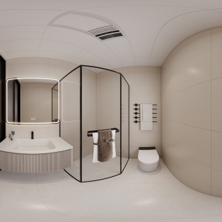 现代-老人房卫生间