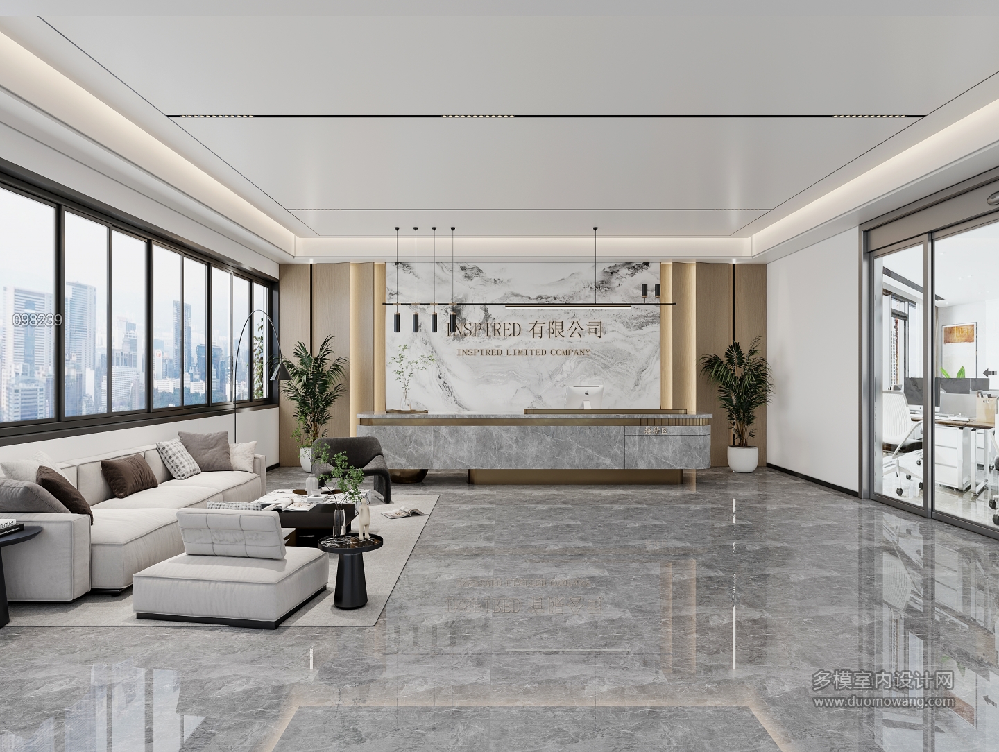 城市人家前台_1_互动式灯光混合