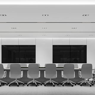现代会议室静态