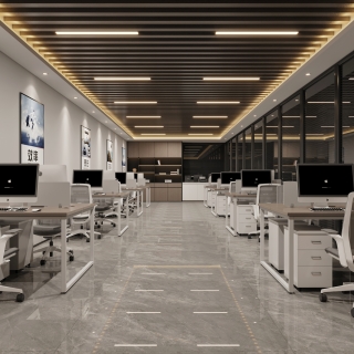 多人办公室-单张