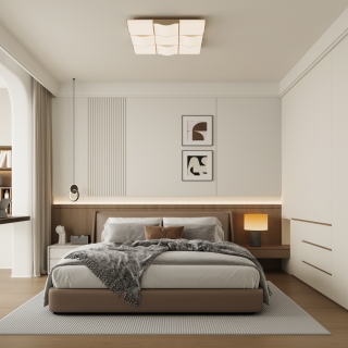 现代轻奢主卧