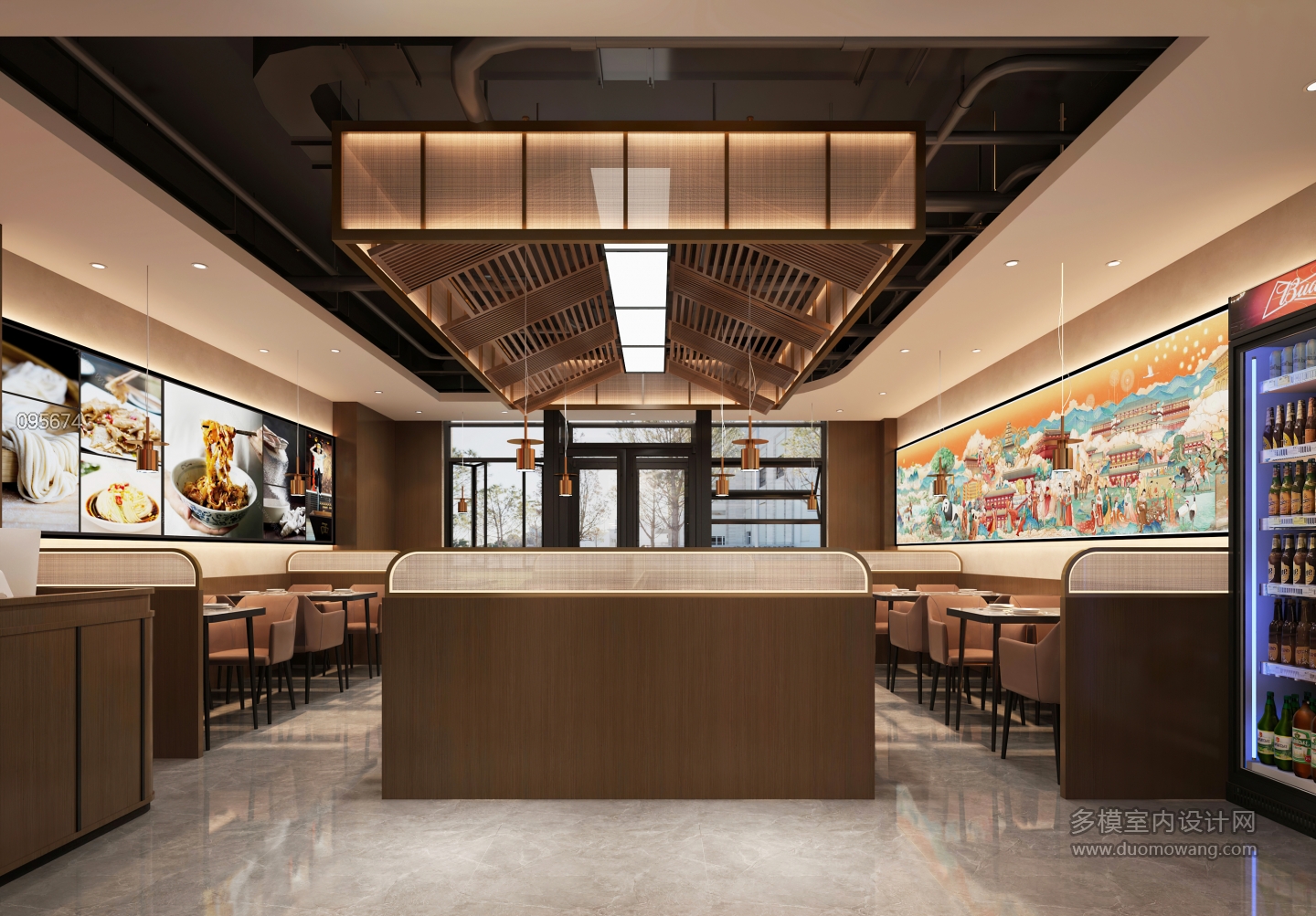 现代餐厅1F大厅静态b (1)