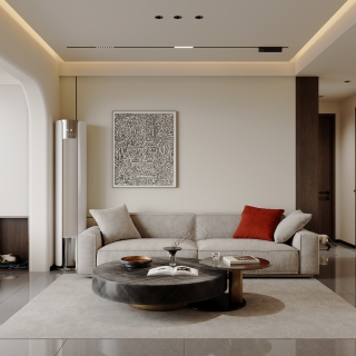 江秀府_单张沙发背景