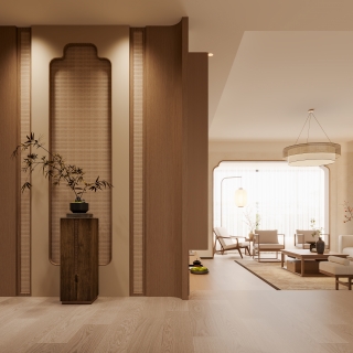 新中式玄关
