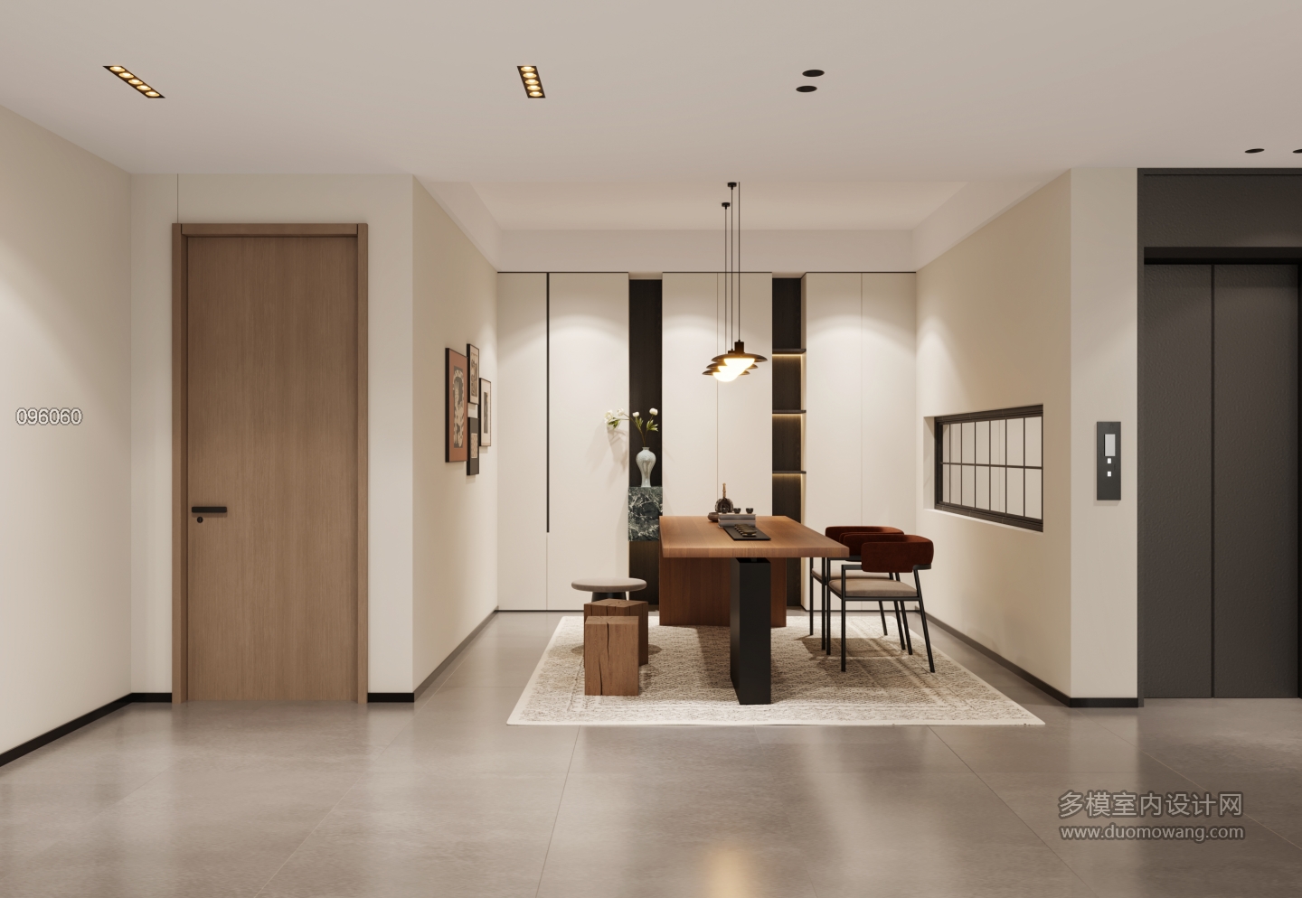 现代负一层茶室3