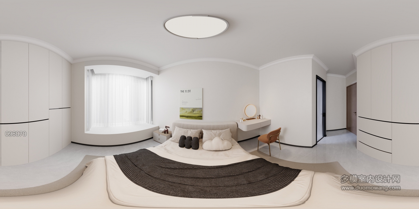 现代简约卧室3