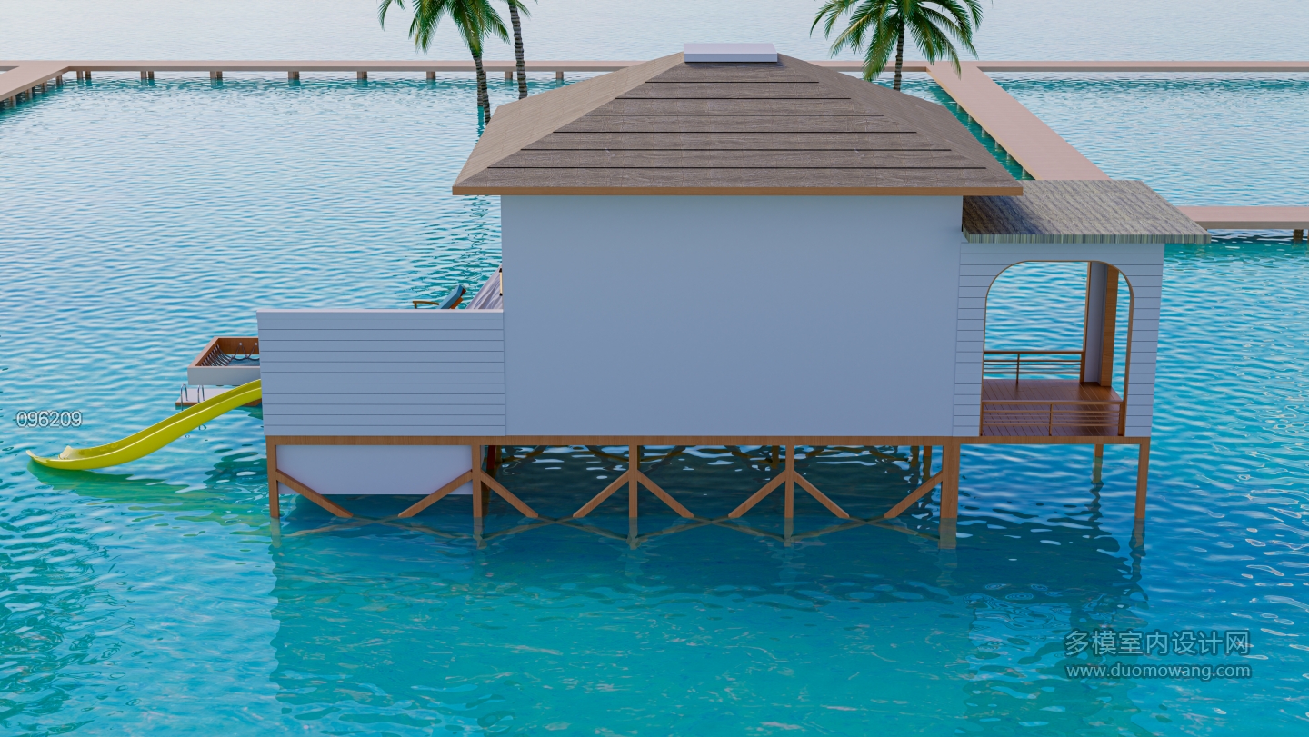 现代度假村外立面