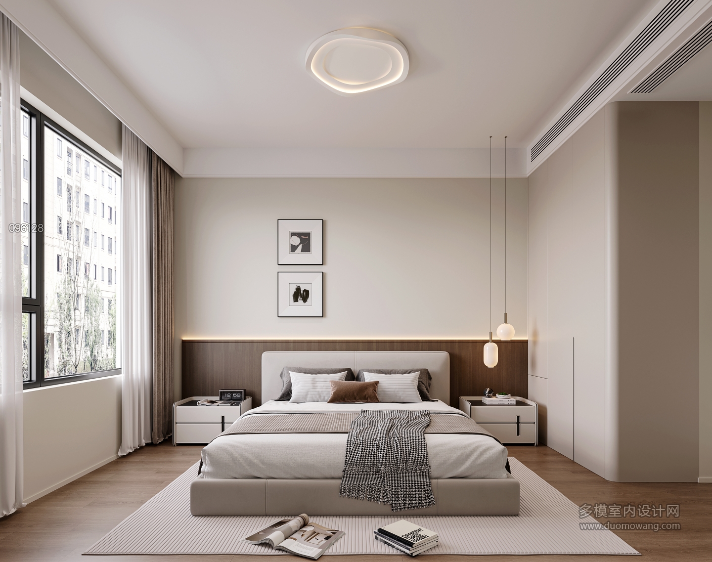 意式南次卧透视