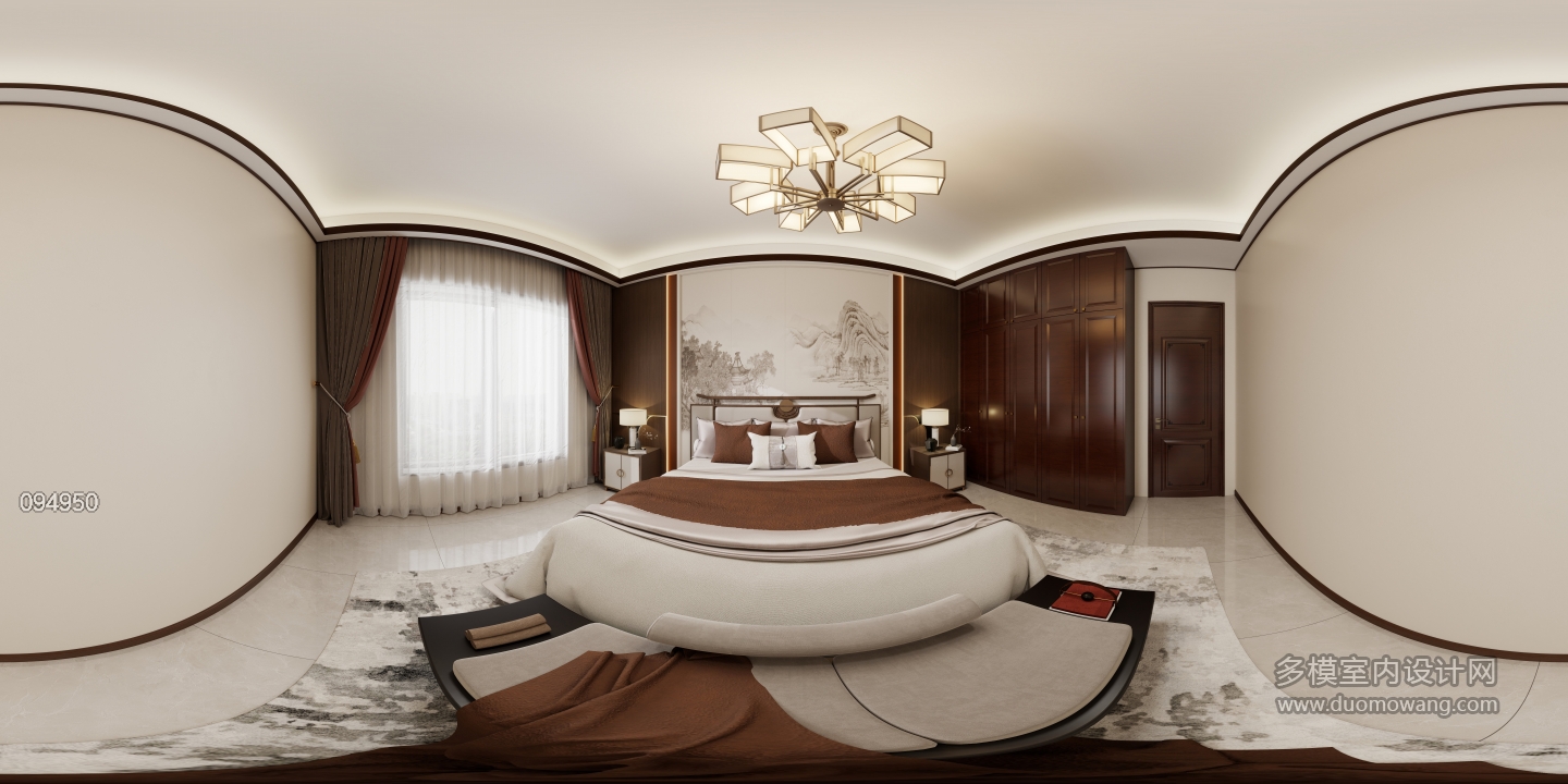 中式-二楼南次卧