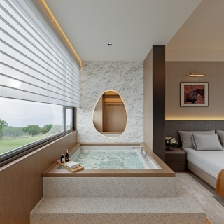 长泰温泉公寓213_卧室1卫生间001