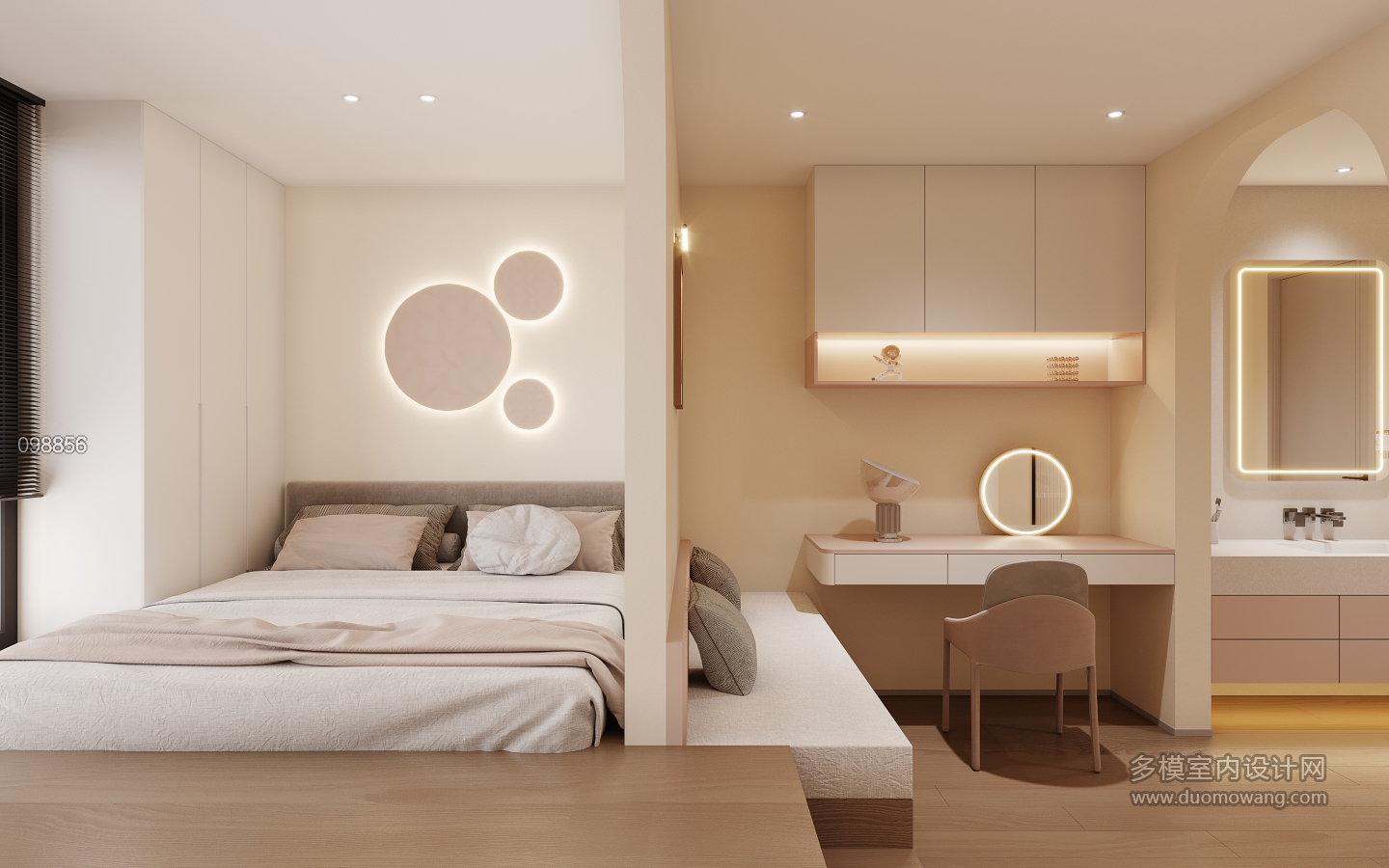 现代小女儿房特写