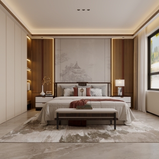 新中式主卧