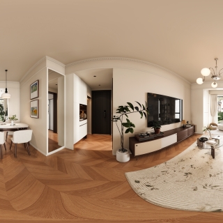 奶油中古客餐厅全景