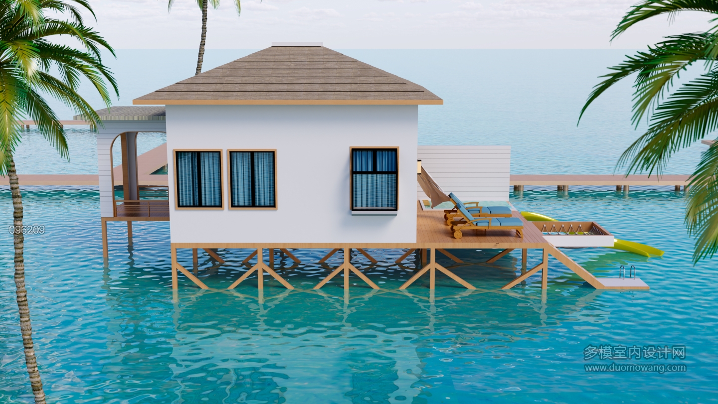 现代度假村外立面