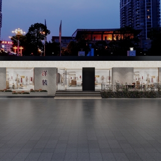 谢工服装店门头_1_互动式灯光混合