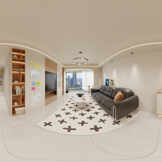 现代奶油客餐厅