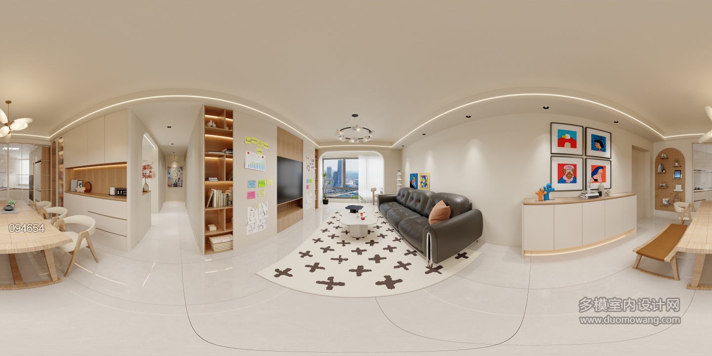 现代奶油客餐厅