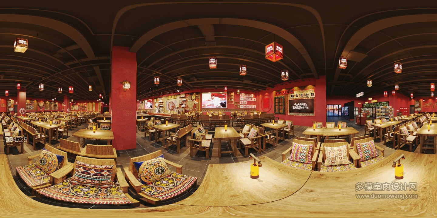 现代酒吧全景一