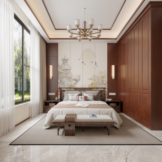 新中式主卧