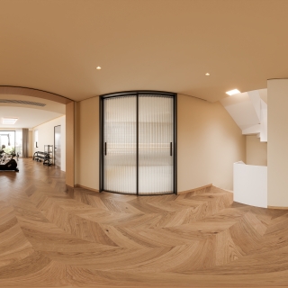 现代休闲区全景