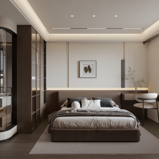 现代 意式 主卧 单张