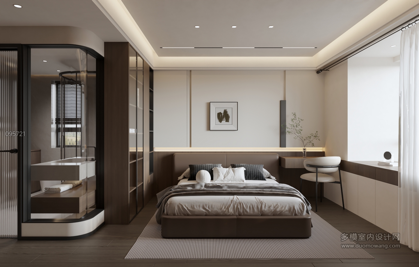 现代 意式 主卧 单张