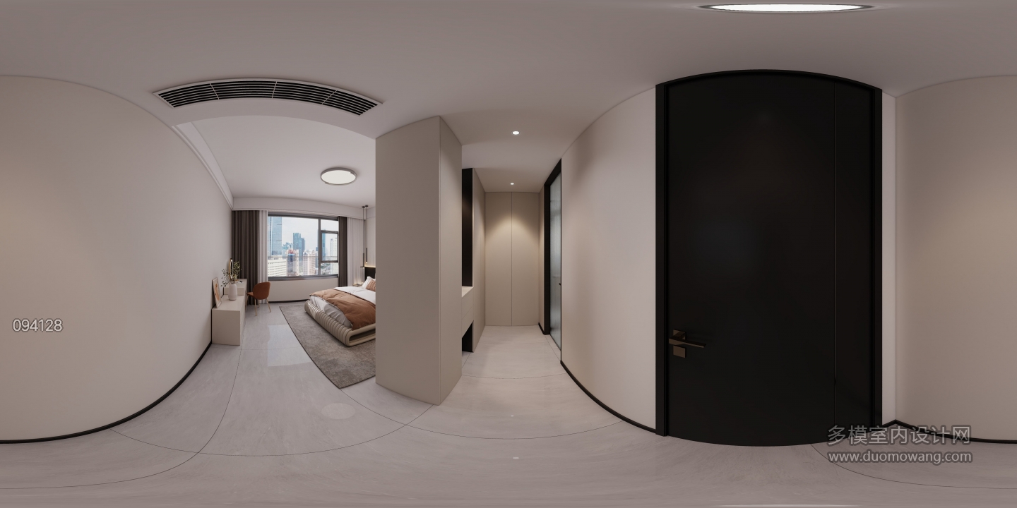 现代主卧衣帽间