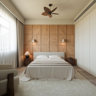 美式自然风次卧