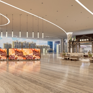 现代酒店大堂
