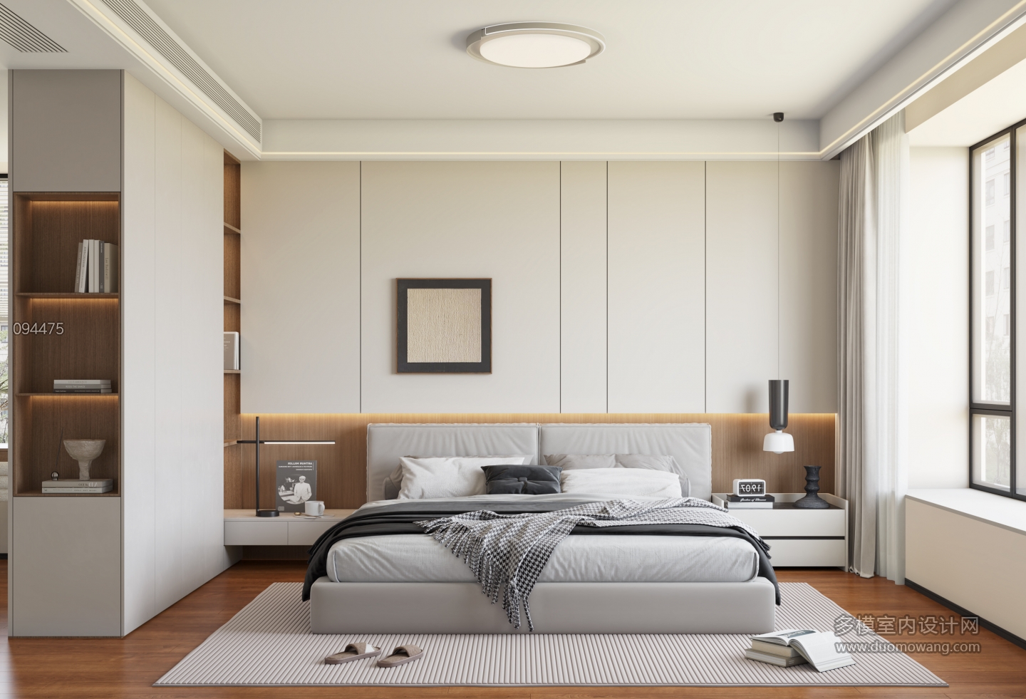 现代主卧单张