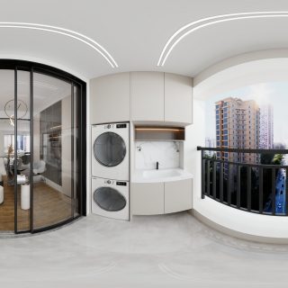 意式极简-生活阳台