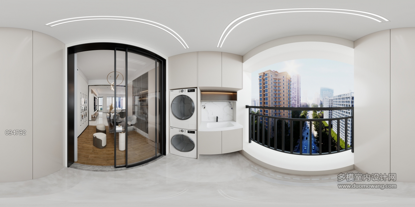 意式极简-生活阳台